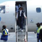 Twicaye ku kirunga – Komiseri w’Umuryango w’Ubumwe bw’u Burayi nyuma yo gusura Congo